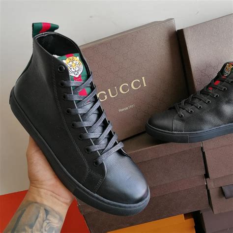 tenis gucci de bota hombre|zapatos de hombre gucci.